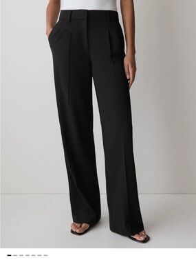 RW&Co Black High Rise Wide-Leg Pant